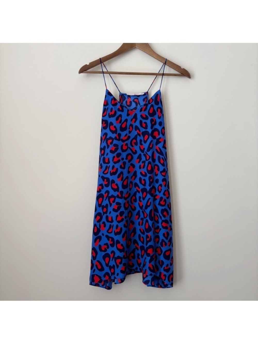 Alice & Trixie Vibrant Leopard Print Silk Slip Dress Small - Picture 2 of 5